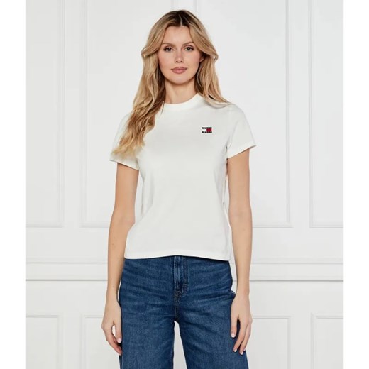 Tommy Jeans T-shirt | Regular Fit ze sklepu Gomez Fashion Store w kategorii Bluzki damskie - zdjęcie 184334627