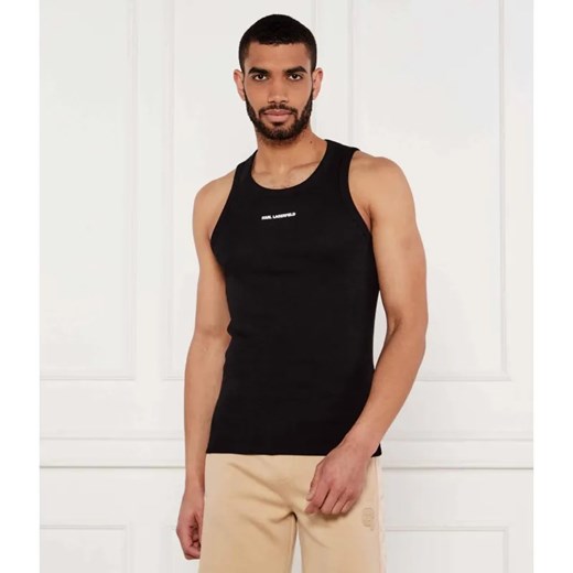 Karl Lagerfeld Tank top | Slim Fit ze sklepu Gomez Fashion Store w kategorii T-shirty męskie - zdjęcie 184334649