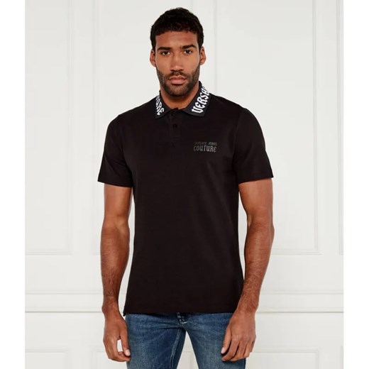 Versace Jeans Couture Polo Collar Goth | Regular Fit ze sklepu Gomez Fashion Store w kategorii T-shirty męskie - zdjęcie 184334657