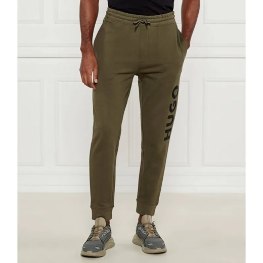 HUGO Spodnie dresowe Dutschi | Regular Fit ze sklepu Gomez Fashion Store w kategorii Spodnie męskie - zdjęcie 184334716