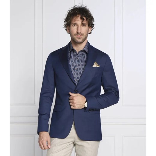 Oscar Jacobson Wełniana marynarka Ego Blazer | Regular Fit ze sklepu Gomez Fashion Store w kategorii Marynarki męskie - zdjęcie 184334788