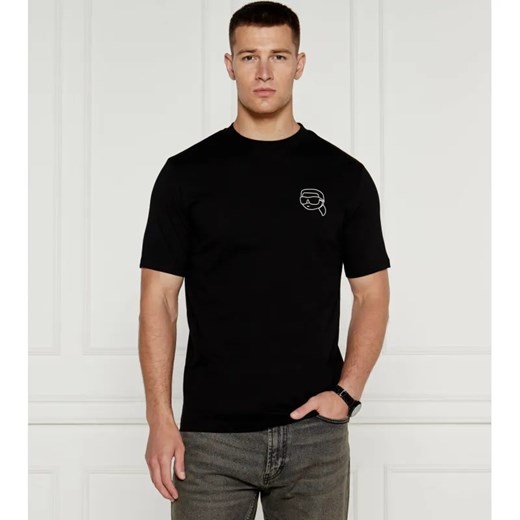 Karl Lagerfeld T-shirt | Regular Fit ze sklepu Gomez Fashion Store w kategorii T-shirty męskie - zdjęcie 184334809