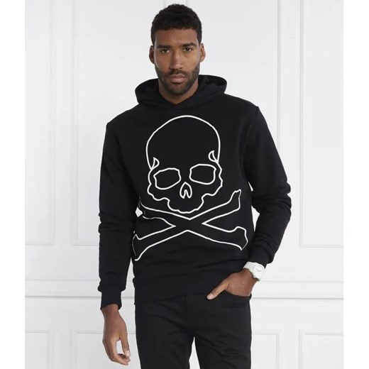 Philipp Plein Bluza Skull&Bones | Regular Fit ze sklepu Gomez Fashion Store w kategorii Bluzy męskie - zdjęcie 184334818