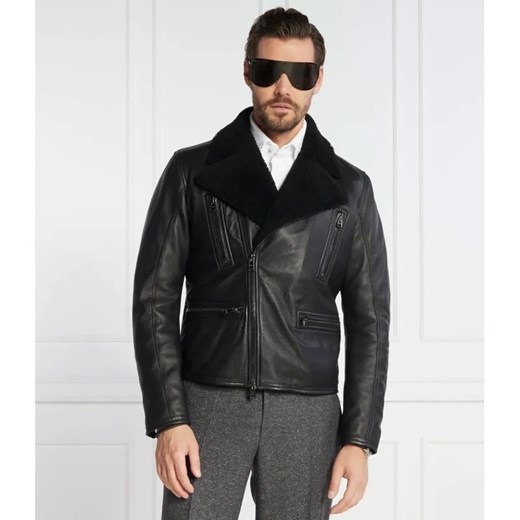 BOSS BLACK Skórzana kurtka Marzono | Regular Fit ze sklepu Gomez Fashion Store w kategorii Kurtki męskie - zdjęcie 184334855