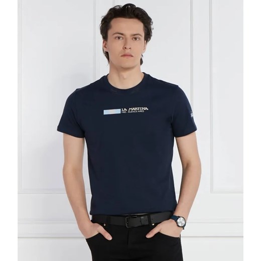 La Martina T-shirt | Regular Fit ze sklepu Gomez Fashion Store w kategorii T-shirty męskie - zdjęcie 184335118