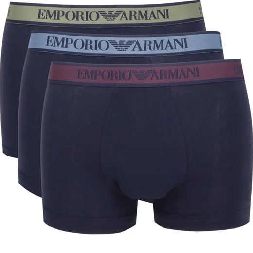Emporio Armani Bokserki 3-pack ze sklepu Gomez Fashion Store w kategorii Majtki męskie - zdjęcie 184335128
