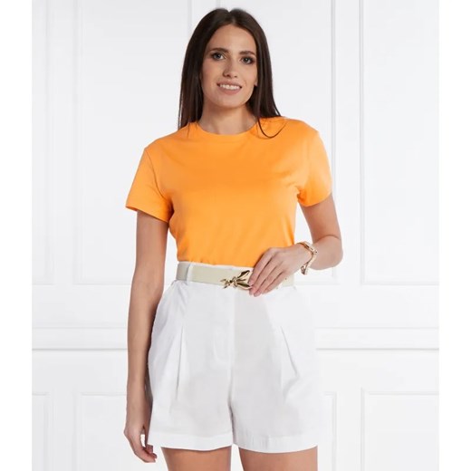 Patrizia Pepe T-shirt | Regular Fit ze sklepu Gomez Fashion Store w kategorii Bluzki damskie - zdjęcie 184335135