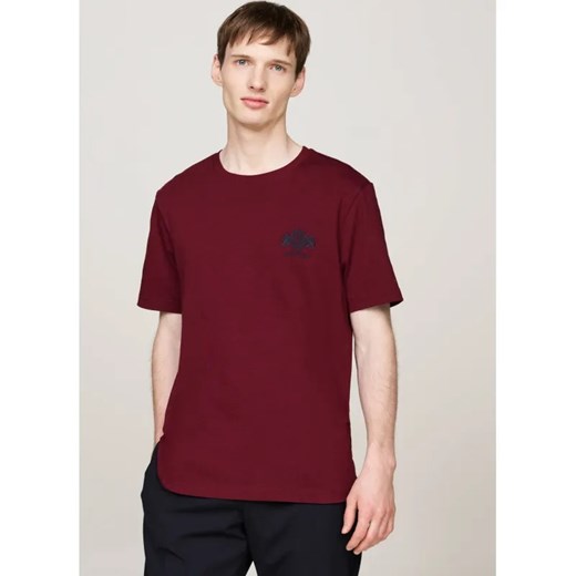 Tommy Hilfiger T-shirt EMBRO | Regular Fit ze sklepu Gomez Fashion Store w kategorii T-shirty męskie - zdjęcie 184335137