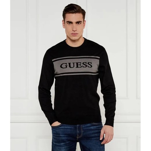 GUESS Sweter | Regular Fit ze sklepu Gomez Fashion Store w kategorii Swetry męskie - zdjęcie 184335187