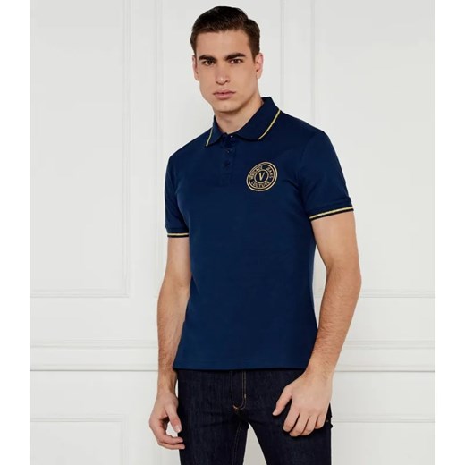 Versace Jeans Couture Polo Met Embro | Slim Fit ze sklepu Gomez Fashion Store w kategorii T-shirty męskie - zdjęcie 184335239