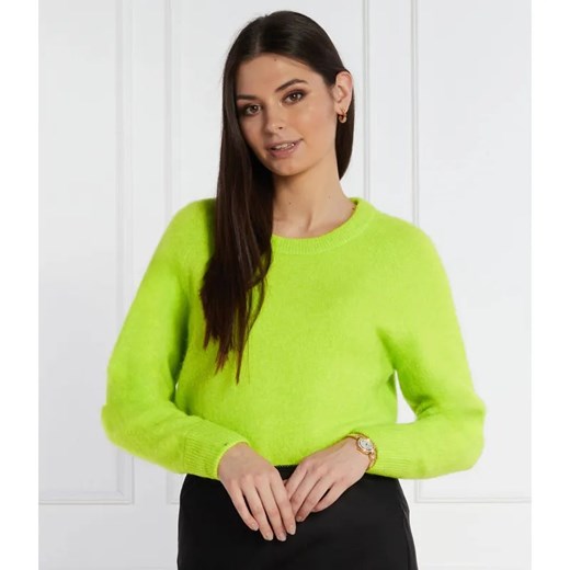 Samsøe Samsøe Wełniany sweter | Regular Fit ze sklepu Gomez Fashion Store w kategorii Swetry damskie - zdjęcie 184335246