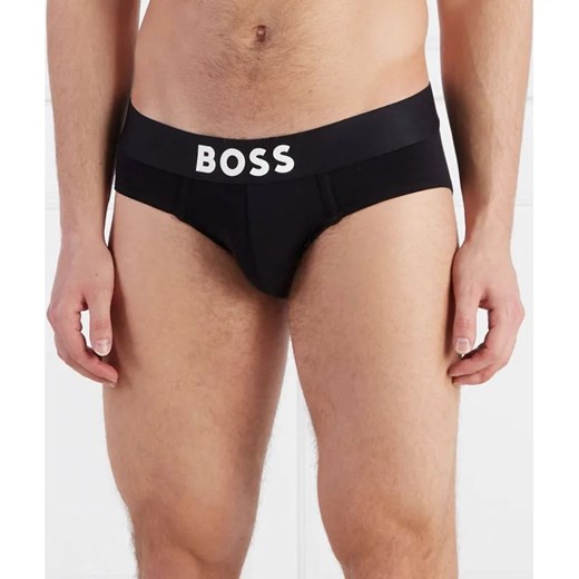 BOSS BLACK Slipy HIPBR STMT 10251106 01 ze sklepu Gomez Fashion Store w kategorii Majtki męskie - zdjęcie 184335267