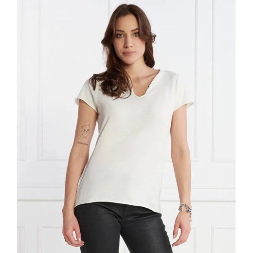 Zadig&Voltaire T-shirt | Regular Fit ze sklepu Gomez Fashion Store w kategorii Bluzki damskie - zdjęcie 184335287
