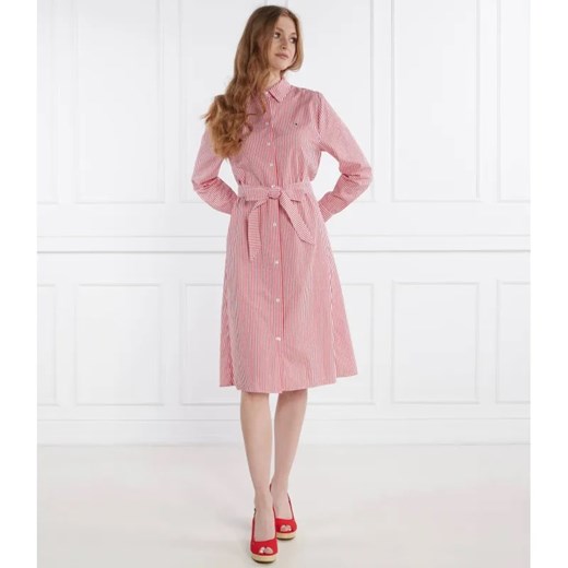 Tommy Hilfiger Sukienka z paskiem Essential ze sklepu Gomez Fashion Store w kategorii Sukienki - zdjęcie 184335308