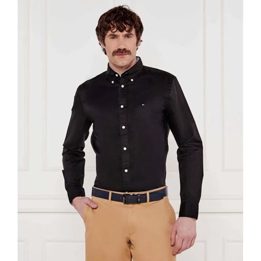 Tommy Hilfiger Koszula | Regular Fit | z dodatkiem lnu ze sklepu Gomez Fashion Store w kategorii Koszule męskie - zdjęcie 184335327
