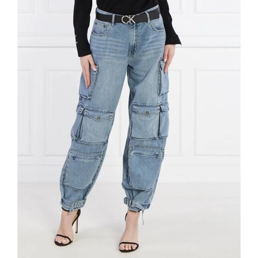 One Teaspoon Jeansy PACIFICA EPIC CARGO | Relaxed fit | high waist ze sklepu Gomez Fashion Store w kategorii Jeansy damskie - zdjęcie 184335349