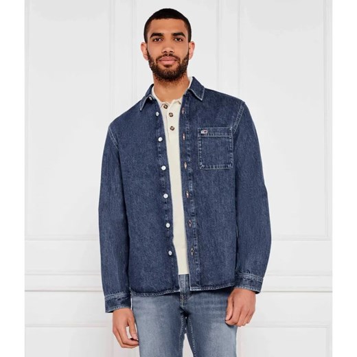 Tommy Jeans Jeansowa koszula | Regular Fit ze sklepu Gomez Fashion Store w kategorii Koszule męskie - zdjęcie 184335397