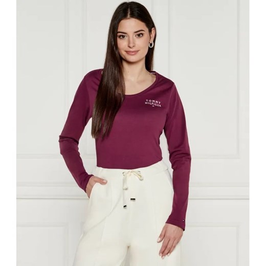 Tommy Hilfiger Bluzka | Slim Fit ze sklepu Gomez Fashion Store w kategorii Bluzki damskie - zdjęcie 184335407