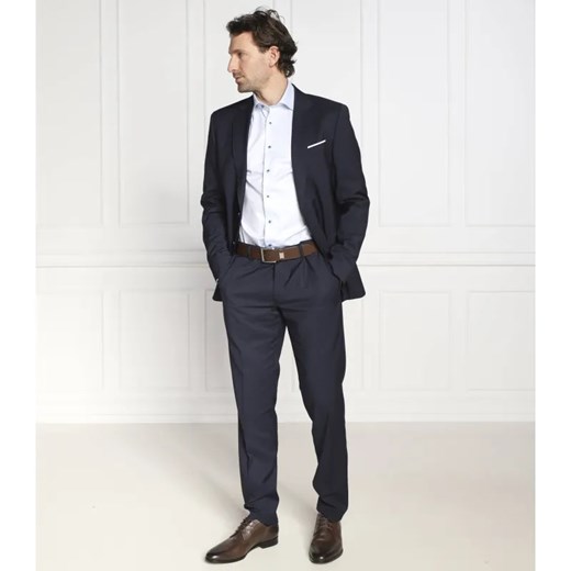 Joop! Wełniany garnitur Herby Blayr | Extra slim fit Joop! 48 Gomez Fashion Store wyprzedaż