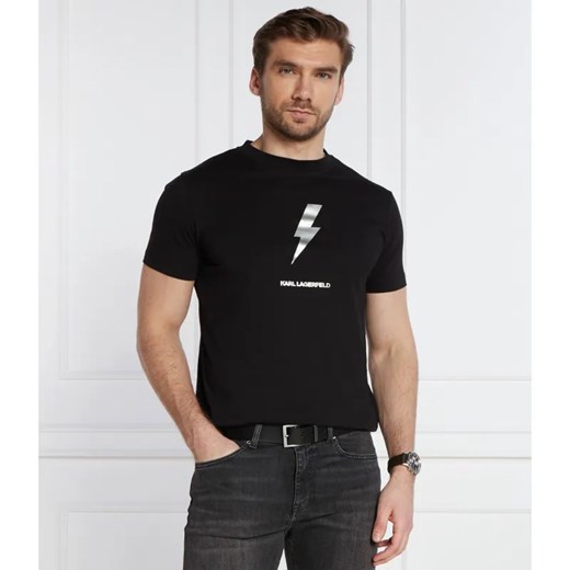 Karl Lagerfeld T-shirt | Regular Fit ze sklepu Gomez Fashion Store w kategorii T-shirty męskie - zdjęcie 184335478