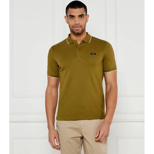 Calvin Klein Polo | Slim Fit | stretch pique ze sklepu Gomez Fashion Store w kategorii T-shirty męskie - zdjęcie 184335636