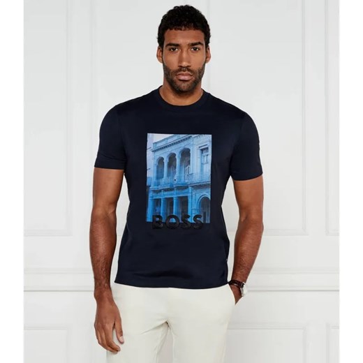 BOSS BLACK T-shirt C-Thompson 104 | Regular Fit ze sklepu Gomez Fashion Store w kategorii T-shirty męskie - zdjęcie 184335667