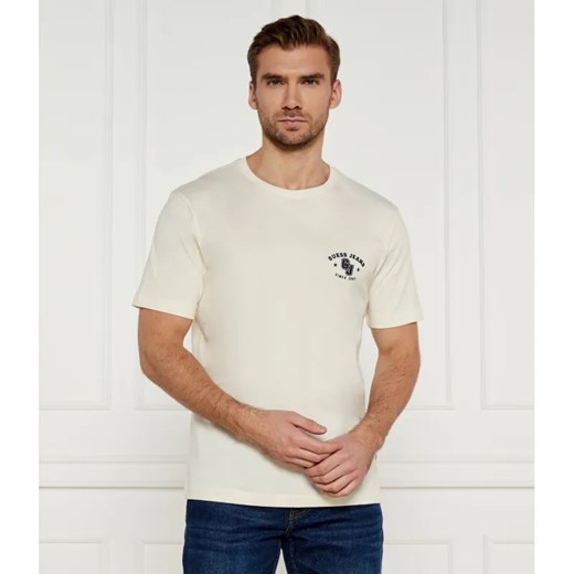 Guess Jeans T-shirt | Regular Fit ze sklepu Gomez Fashion Store w kategorii T-shirty męskie - zdjęcie 184335695