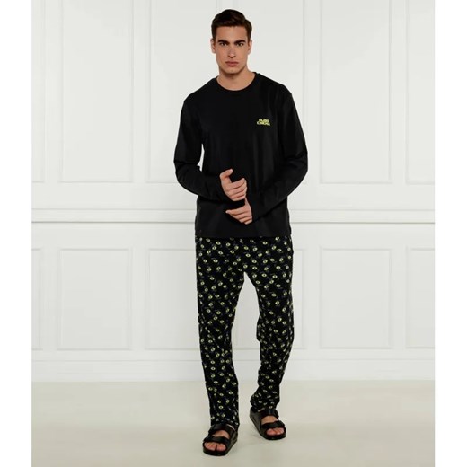 Hugo Bodywear Piżama Cinema Long Set | Relaxed fit ze sklepu Gomez Fashion Store w kategorii Piżamy męskie - zdjęcie 184335755