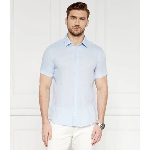 Joop! Lniana koszula pit | Slim Fit ze sklepu Gomez Fashion Store w kategorii Koszule męskie - zdjęcie 184335767