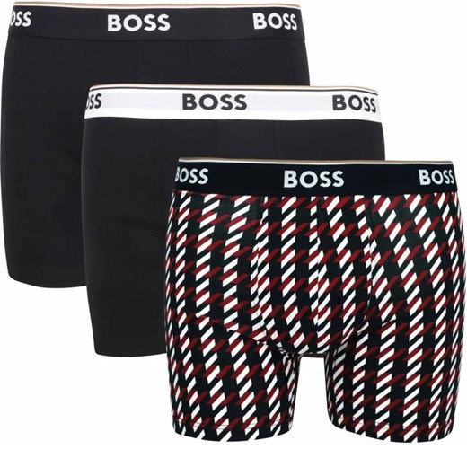 BOSS BLACK Bokserki 3-pack Power Des ze sklepu Gomez Fashion Store w kategorii Majtki męskie - zdjęcie 184335789