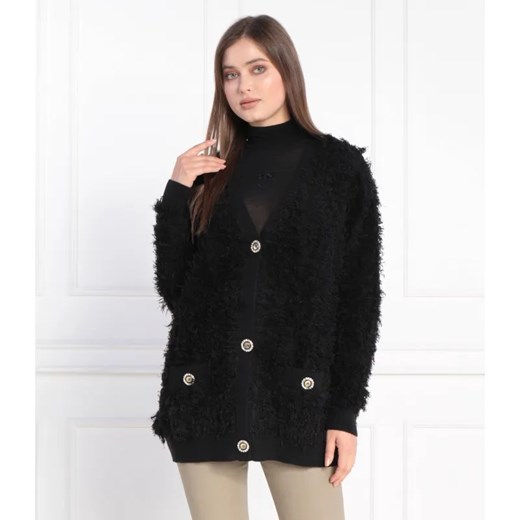 Pinko Kardigan | Regular Fit | z dodatkiem wełny ze sklepu Gomez Fashion Store w kategorii Swetry damskie - zdjęcie 184335836
