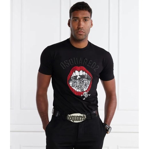 Dsquared2 T-shirt | Regular Fit ze sklepu Gomez Fashion Store w kategorii T-shirty męskie - zdjęcie 184335936