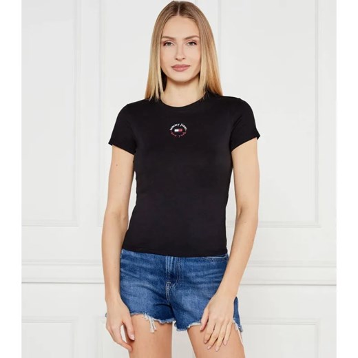Tommy Jeans T-shirt | Slim Fit ze sklepu Gomez Fashion Store w kategorii Bluzki damskie - zdjęcie 184335949