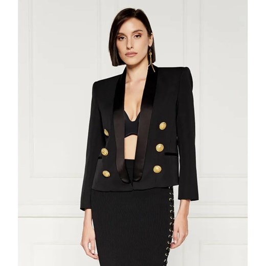 Balmain Wełniany żakiet | Regular Fit ze sklepu Gomez Fashion Store w kategorii Marynarki damskie - zdjęcie 184335986