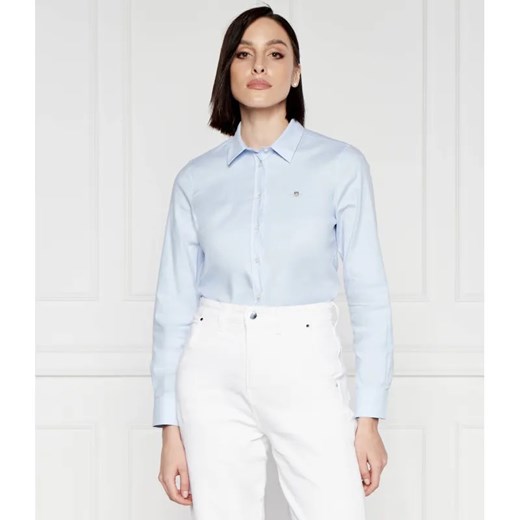 Gant Koszula OXFORD | Slim Fit | stretch ze sklepu Gomez Fashion Store w kategorii Koszule damskie - zdjęcie 184336088