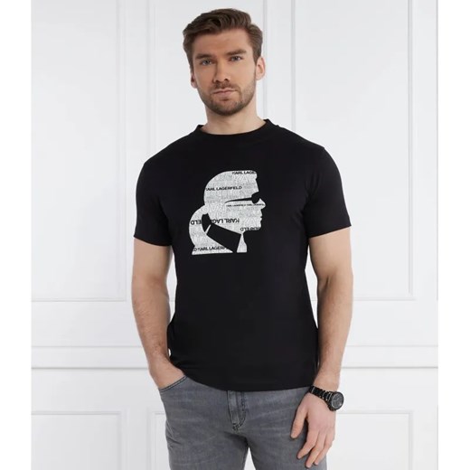 Karl Lagerfeld T-shirt | Regular Fit ze sklepu Gomez Fashion Store w kategorii T-shirty męskie - zdjęcie 184336105