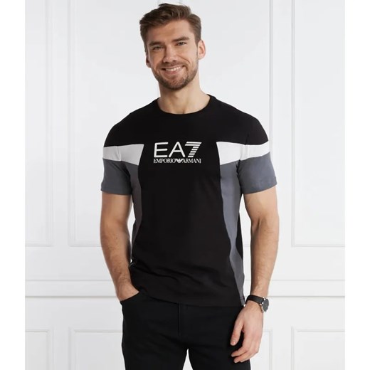 EA7 T-shirt | Regular Fit ze sklepu Gomez Fashion Store w kategorii T-shirty męskie - zdjęcie 184336125