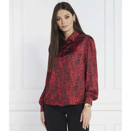 Liu Jo Satynowa koszula | Regular Fit ze sklepu Gomez Fashion Store w kategorii Koszule damskie - zdjęcie 184336135