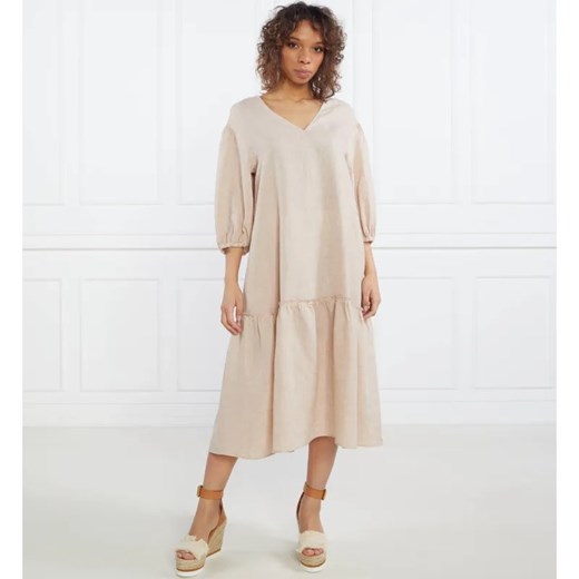 Peserico Lniana sukienka ze sklepu Gomez Fashion Store w kategorii Sukienki - zdjęcie 184336155