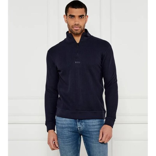 BOSS BLACK Sweter Structure | Regular Fit ze sklepu Gomez Fashion Store w kategorii Swetry męskie - zdjęcie 184336185