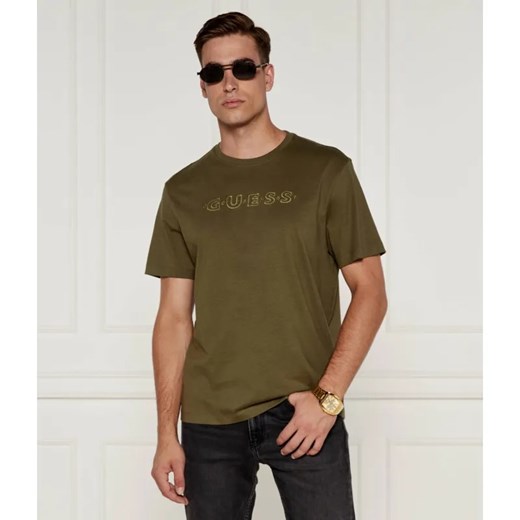 Guess Jeans T-shirt | Regular Fit ze sklepu Gomez Fashion Store w kategorii T-shirty męskie - zdjęcie 184336188