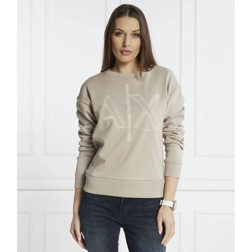 Armani Exchange Bluza | Regular Fit ze sklepu Gomez Fashion Store w kategorii Bluzy damskie - zdjęcie 184336235