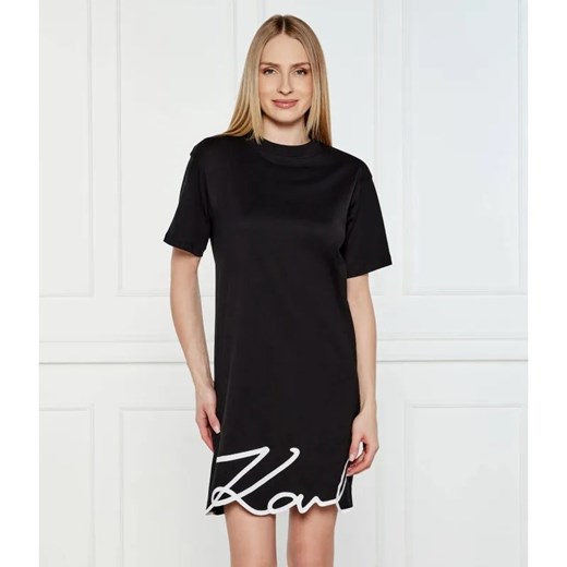 Karl Lagerfeld Sukienka KARL SIGNATURE HEM ze sklepu Gomez Fashion Store w kategorii Sukienki - zdjęcie 184336307