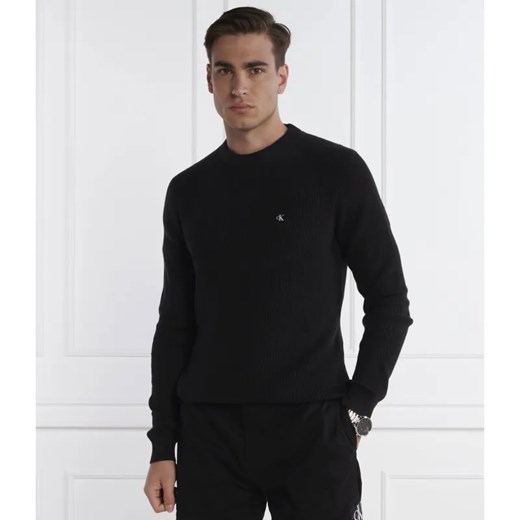 Calvin Klein Jeans Sweter | Regular Fit ze sklepu Gomez Fashion Store w kategorii Swetry męskie - zdjęcie 184336326