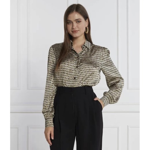 Liu Jo Satynowa koszula | Regular Fit ze sklepu Gomez Fashion Store w kategorii Koszule damskie - zdjęcie 184336356