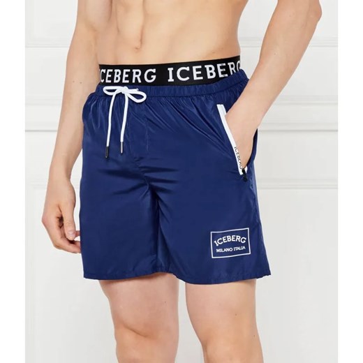 Iceberg Szorty kąpielowe | Regular Fit ze sklepu Gomez Fashion Store w kategorii Kąpielówki - zdjęcie 184336437