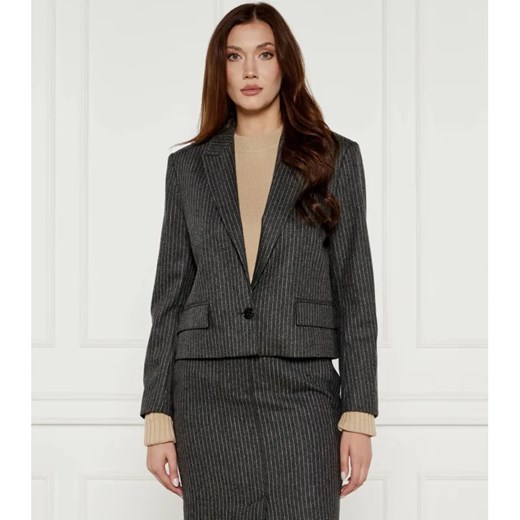 Ba&sh Marynarka ACCEPT | Regular Fit | z dodatkiem wełny ze sklepu Gomez Fashion Store w kategorii Marynarki damskie - zdjęcie 184336488