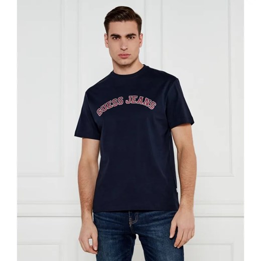 Guess Jeans T-shirt COLLEGIATE | Regular Fit ze sklepu Gomez Fashion Store w kategorii T-shirty męskie - zdjęcie 184336496