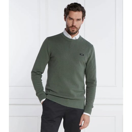 Calvin Klein Sweter | Regular Fit ze sklepu Gomez Fashion Store w kategorii Swetry męskie - zdjęcie 184336509