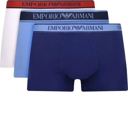 Emporio Armani Bokserki 3-pack ze sklepu Gomez Fashion Store w kategorii Majtki męskie - zdjęcie 184336519